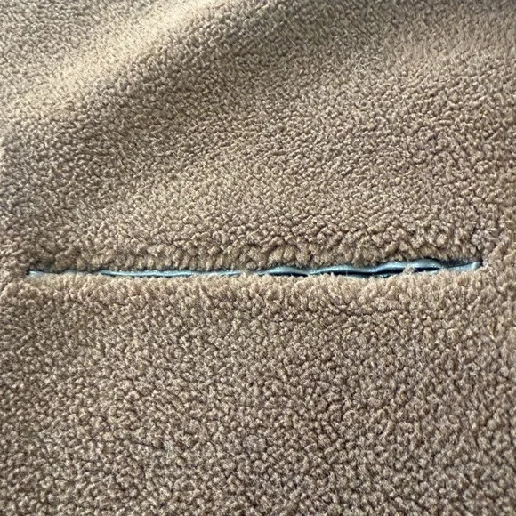 Rebecca Minkoff Brown Shearling Jacket with Toggle Closures - Picture 10 of 14